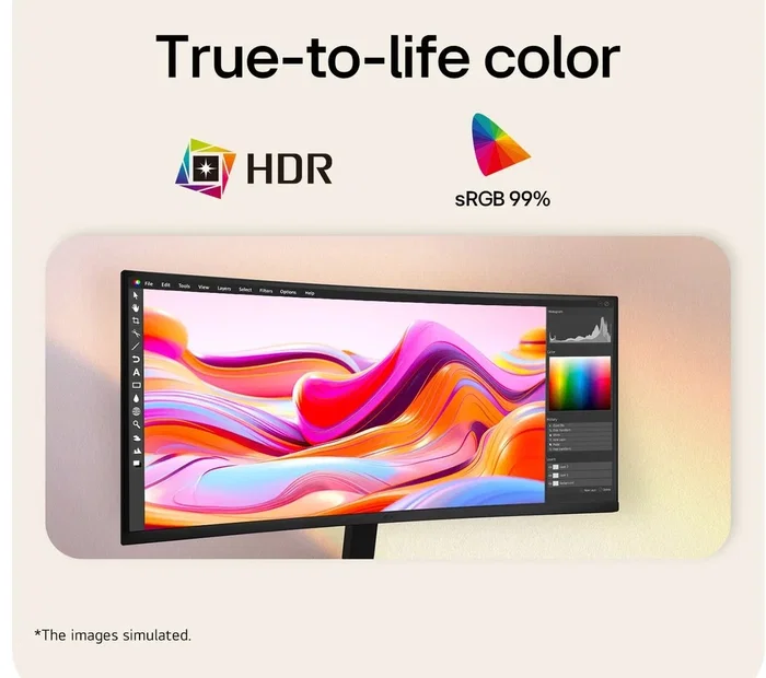 LG Monitor Curvo UltraWide 34 Pulgadas WQHD 3440 x 1440 120Hz 34U601B-B LG Monitor Curvo UltraWide 34 Pulgadas WQHD 3440 x 1440 120Hz 34U601B-B