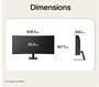LG Monitor Curvo UltraWide 34 Pulgadas WQHD 3440 x 1440 120Hz 34U601B-B