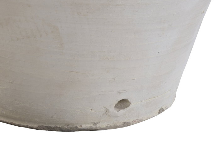 DKD Home Decor Jarrón de Terracota Artesanal Marrón 38x38x50 cm DKD Home Decor Jarrón de Terracota Artesanal Marrón 38x38x50 cm