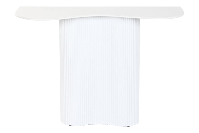 DKD Home Decor Loftcarter Consola Blanco Metal 100 x 38 x 72 cm DKD Home Decor Loftcarter Consola Blanco Metal 100 x 38 x 72 cm