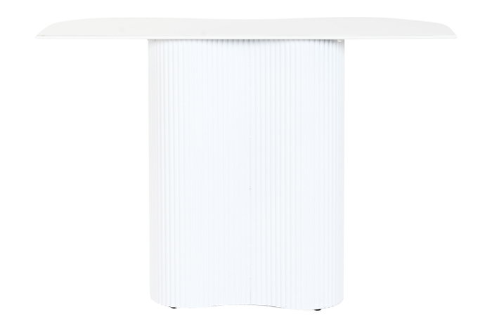 DKD Home Decor Loftcarter Consola Blanco Metal 100 x 38 x 72 cm DKD Home Decor Loftcarter Consola Blanco Metal 100 x 38 x 72 cm