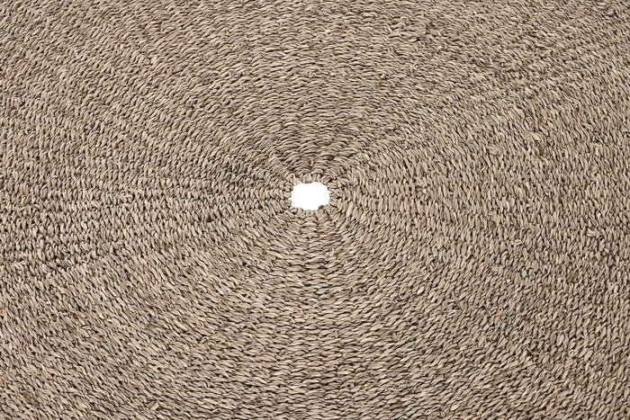 DKD Home Decor Pantalla Tropical Natural Seagrass Metal 25 x 45 x 90 cm (2 Unidades)