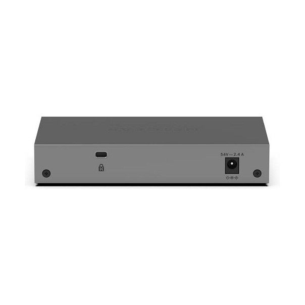 NETGEAR GS108EPP Switch Gigabit PoE+ de 8 Puertos, 4 Puertos PoE+ 123W, Smart Managed L3, Desktop/Pared, 10/100/1000Mbps, QoS, VLAN, Jumbo Frames, Metal Gris