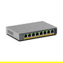 NETGEAR GS108EPP Switch Gigabit PoE+ de 8 Puertos, 4 Puertos PoE+ 123W, Smart Managed L3, Desktop/Pared, 10/100/1000Mbps, QoS, VLAN, Jumbo Frames, Metal Gris