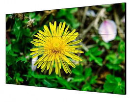 Hikvision Monitor 55" 4K LED para Videowall, Perfil Ultra Fino 1.8mm, 500cd, 1000:1, HDMI, DVI, VGA, DP, USB, VESA 24/7