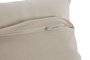DKD Home Decor Cojín de Algodón y Yute Hecho a Mano, Pack de 2, Beige y Crema