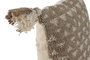 DKD Home Decor Cojín de Algodón y Yute Hecho a Mano, Pack de 2, Beige y Crema