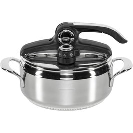 Lagostina Olla a Presión Diva 22 cm 3,5 L Silver