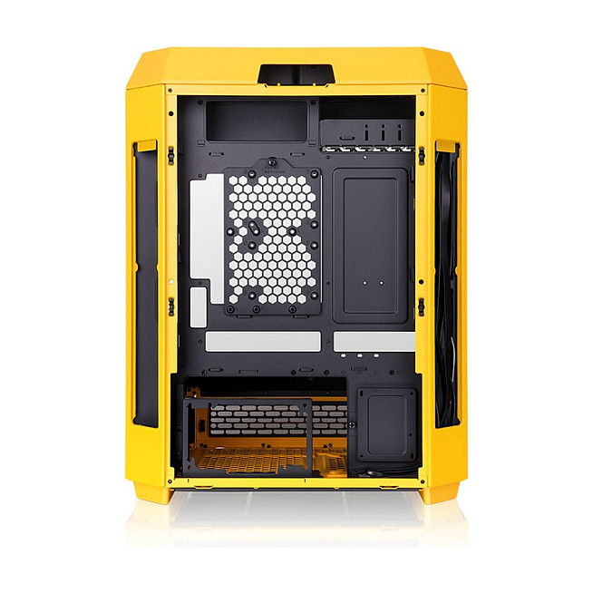 Thermaltake The Tower 600 Bumblebee Midi Tower PC Amarillo para Juego SPCC Vidrio Templado ATX Micro ATX Mini ITX