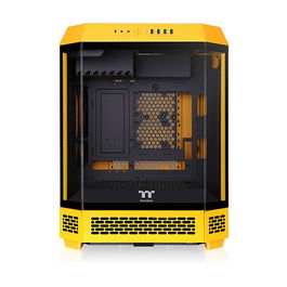 Thermaltake The Tower 600 Bumblebee Midi Tower PC Amarillo para Juego SPCC Vidrio Templado ATX Micro ATX Mini ITX