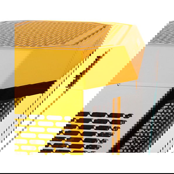 Thermaltake The Tower 600 Bumblebee Midi Tower PC Amarillo para Juego SPCC Vidrio Templado ATX Micro ATX Mini ITX