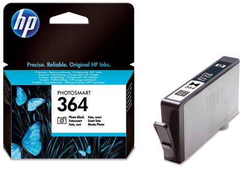 HP Cartucho de tinta original 364 negro fotográfico HP Cartucho de tinta original 364 negro fotográfico