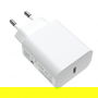 Leotec LECSPH20W1W Cargador de Pared USB Tipo-C, 20W Power Delivery 3.0, Blanco