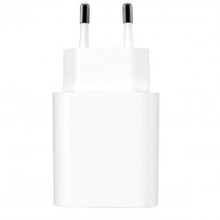 Leotec LECSPH20W1W Cargador de Pared USB Tipo-C, 20W Power Delivery 3.0, Blanco