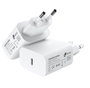 Leotec Cargador Pared USB C 20W Power Delivery 3.0 Blanco
