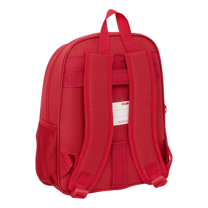 Safta Mochila Infantil Sevilla F.C. Adaptable a Carro y Resistente al Agua