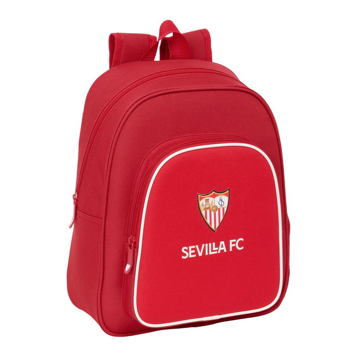 Safta Mochila Infantil Sevilla F.C. Adaptable a Carro y Resistente al Agua
