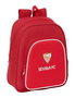 Safta Mochila Infantil Adaptable a Carro Resistente al Agua Sevilla FC 28x34x10 cm