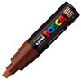 POSCA Marcador PC-8K Punta Biselada 8.0mm Marrón