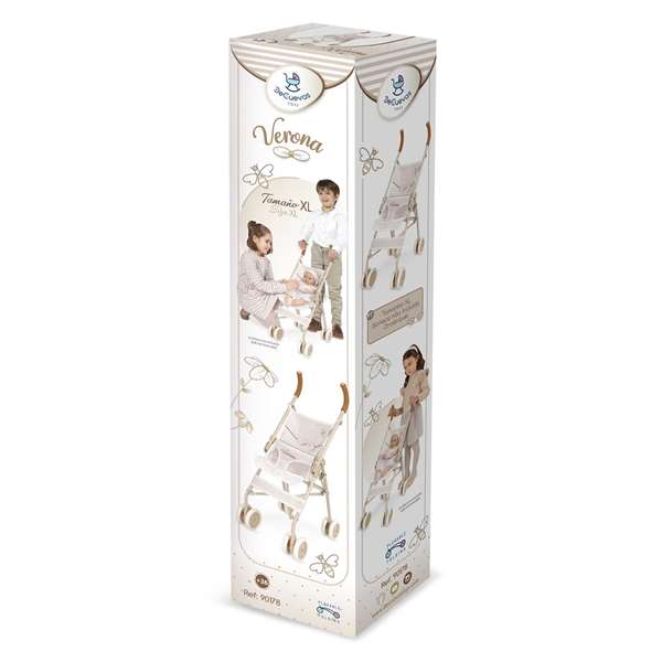 Decuevas Silla de Muñeca Grande para Muñecas de hasta 52 cm Verona 35x45x75 cm