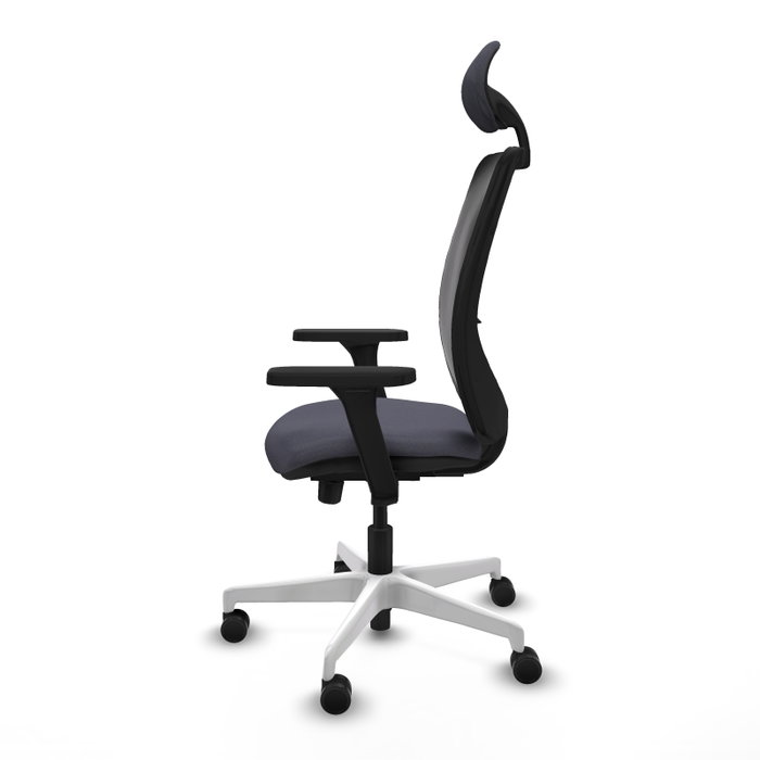 PIQUERAS Y CRESPO Silla de oficina Zulema con mecanismo Sincro/Traslack, Gris oscuro y Negro PIQUERAS Y CRESPO Silla de oficina Zulema con mecanismo Sincro/Traslack, Gris oscuro y Negro