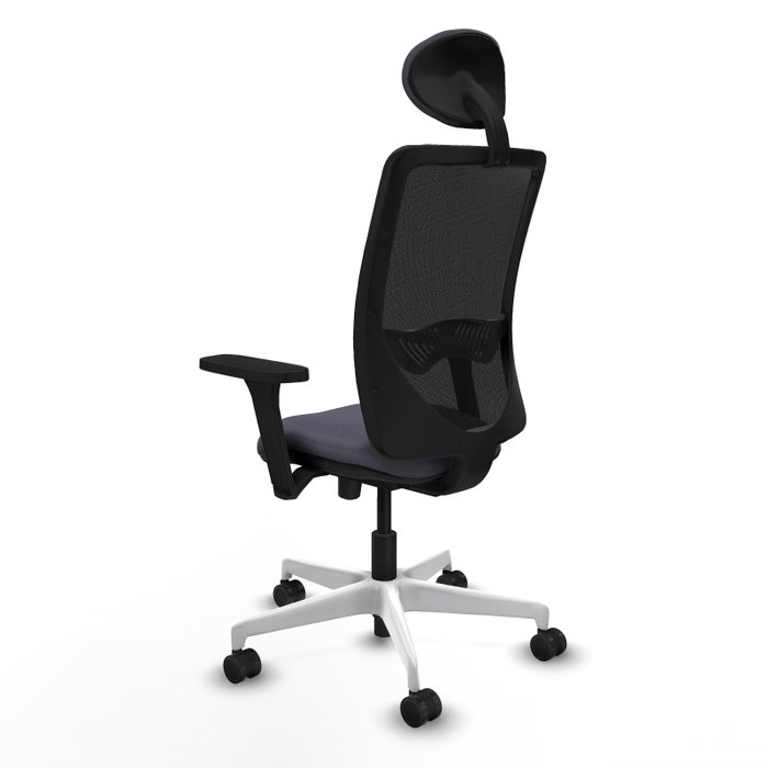 PIQUERAS Y CRESPO Silla de oficina Zulema con mecanismo Sincro/Traslack, Gris oscuro y Negro PIQUERAS Y CRESPO Silla de oficina Zulema con mecanismo Sincro/Traslack, Gris oscuro y Negro