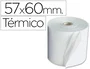 Exacompta Rollo de Papel Térmico para Sumadora 57 mm x 60 mm, 55 g/m², Sin Bisfenol A, Certificado FSC
