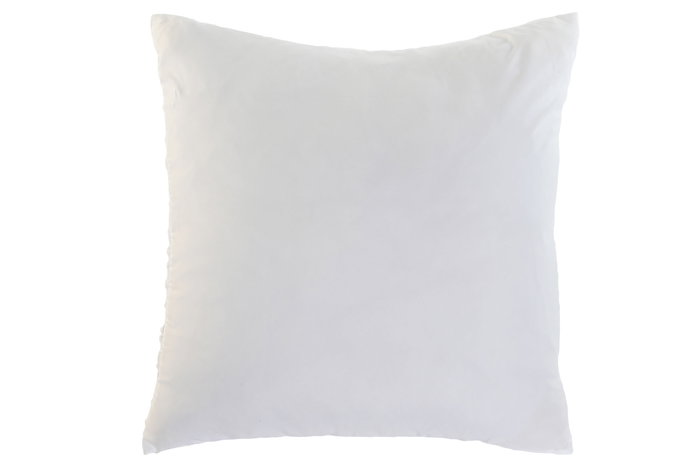 DKD Home Decor Cojín de Poliéster Blanco con Bordado