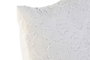 DKD Home Decor Cojín de Poliéster Blanco con Bordado