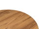 Nordure Mesa de Centro Oval 120cm Ancho x 60cm Alto x 40cm Fondo en MDF