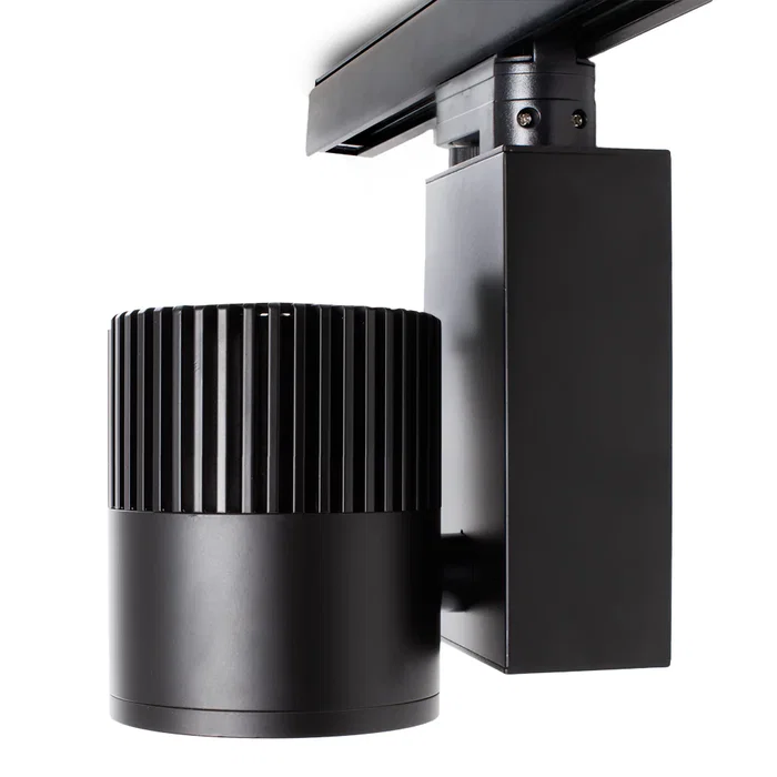 BX3 LIGHT Foco de Carril LED Trifásico 30W 2538Lm CRI90 3000K UGR<17 50.000H [BX3-TR30W-BLACK-WW] para Retail Premium, Galerías y Museos