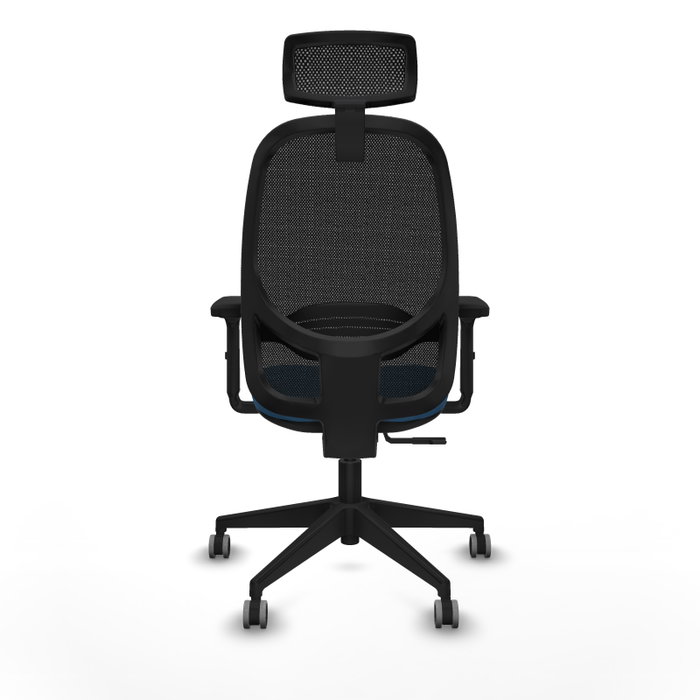 PIQUERAS Y CRESPO Silla de oficina Cilanco con mecanismo Sincro, Azul claro y Negro PIQUERAS Y CRESPO Silla de oficina Cilanco con mecanismo Sincro, Azul claro y Negro