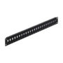 DeLOCK Patch Panel Keystone 24 Puertos 19'' 1U Negro