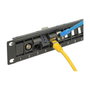 DeLOCK Patch Panel Keystone 24 Puertos 19'' 1U Negro