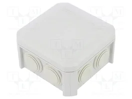 OBO BETTERMANN Caja de conexiones con diafragmas de membranas gris claro