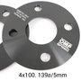 Omp Separadores Juego 5mm PCD 4x100 CB.H 56.6 OMPS08090501 Tornillo M12x1.5 Conico