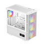 Deepcool Caja Gaming Ch560 Digital, Cristal Templado, 4 Ventiladores ARGB, Soporta ATX, E-ATX, GPU 380mm, Fuente ATX, USB 3.0, Tipo-C, Blanco