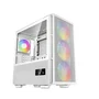 DeepCool CH560 DIGITAL WH - Torre ATX Blanco con Iluminación RGB, Ventiladores Incluidos, Panel de Cristal Templado y Gestión de Cables