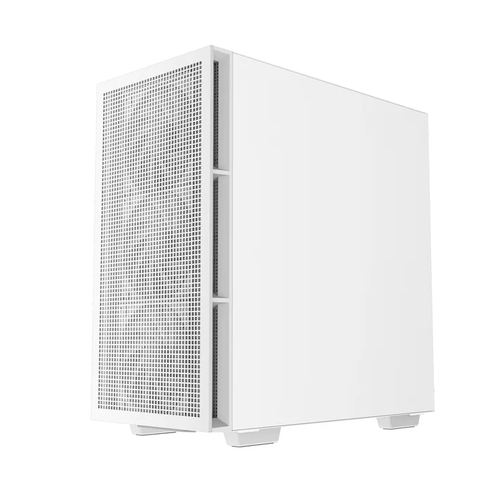 DeepCool CH560 DIGITAL WH - Torre ATX Blanco con Iluminación RGB, Ventiladores Incluidos, Panel de Cristal Templado y Gestión de Cables