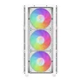 DeepCool CH560 DIGITAL WH - Torre ATX Blanco con Iluminación RGB, Ventiladores Incluidos, Panel de Cristal Templado y Gestión de Cables