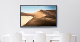 MAXHUB C5530 Pantalla Táctil Interactiva para Sala de Reuniones 55" 4K UHD IPS con Cámara 48 MP, Altavoces y Micrófono, Negro