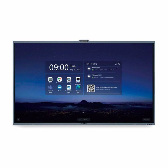 MAXHUB C5530 Pantalla Táctil para Sala de Reuniones 55 Pulgadas 4K IPS Negro MAXHUB C5530 Pantalla Táctil para Sala de Reuniones 55 Pulgadas 4K IPS Negro