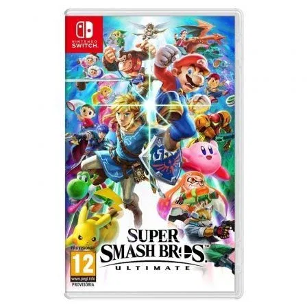 Nintendo Juego Super Smash Bros Ultimate para Consola Nintendo Switch SSBU Nintendo Juego Super Smash Bros Ultimate para Consola Nintendo Switch SSBU