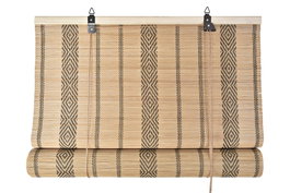 DKD Home Decor Estor de Bambú 60x175 cm Marrón Oscuro Natural