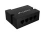 Lanberg Switch PoE Extender 1xin 3xout DIN 30W
