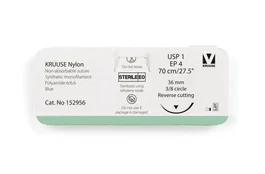 Kruuse 3-8 Rc Nylon Azul 70 cm 36 mm 12 Unidades