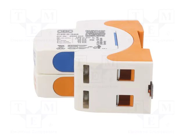 OBO BETTERMANN Limitador de sobretensiones Tipo 2 1+NPE 20kA 280VAC OBO BETTERMANN Limitador de sobretensiones Tipo 2 1+NPE 20kA 280VAC