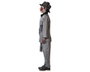 Disfraz de Novio Fantasma Infantil Gris con Chaqueta y Pantalón a Rayas (7-9 Años) - Halloween 2025