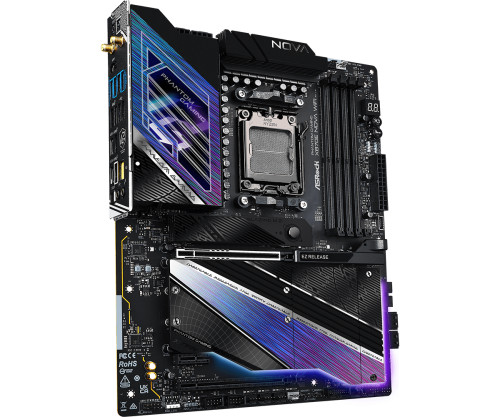 ASRock MK X870E NOVA WiFi Placa Base ATX AMD X870E Socket AM5 DDR5 Wi-Fi 7 90-MXBPX0-A0UAYZ