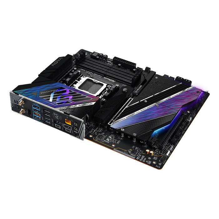 ASRock X870E Nova WiFi Placa Base ATX (AM5, AMD X870E, Ryzen 7000/8000/9000, DDR5 hasta 8200 MHz, 256 GB, Wi-Fi 7, Bluetooth 5.4, PCIe 5.0, 7.1 CH)